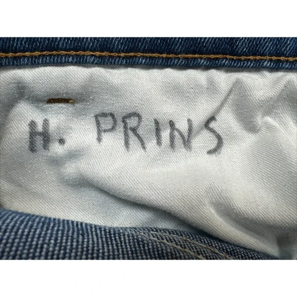 Vintage Levis 517 Men's Bootcut Jeans 38x32 (Actual 36x30) USA Cotton Polyester - Picture 8 of 11